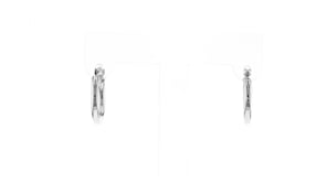 2mm Sterling Silver Huggie Hoop Earrings