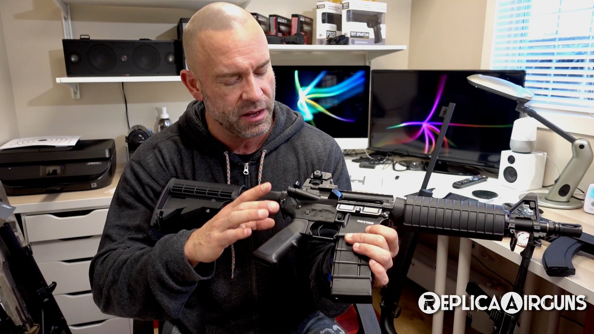 KJWorks M700P & M4 Carbine - Umarex MP40 Weathered - G&G RK Beta Preview Video