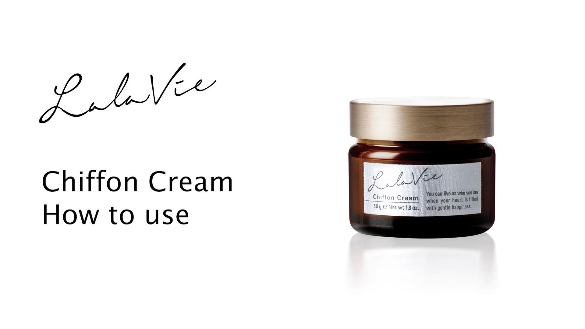 Lala Vie Chiffon Cream - Ceramide Face Moisturizer - Shikō