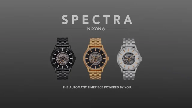 Spectra | The Automatic Timepiece Powered by You | Nixon