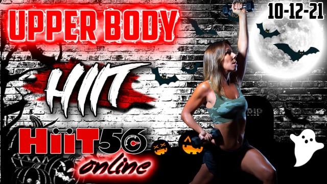 Hiit56 | Upper Body | with Susie Q | 10-12-21