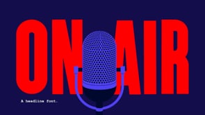 onAir1933, a Font by YearZero.xyz (Thumbnail 2 of 6)