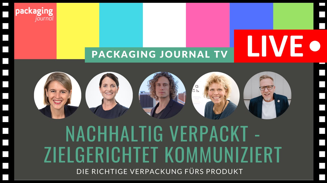 packaging journal TV LIVE #4 - Wie finde ich die richtige Verpackung für mein Produkt?