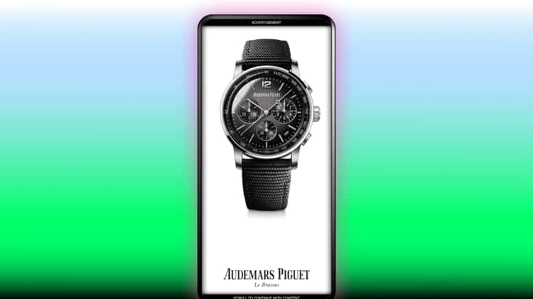 Mobkoi Audemars Piguet Mobile Video Interscroller