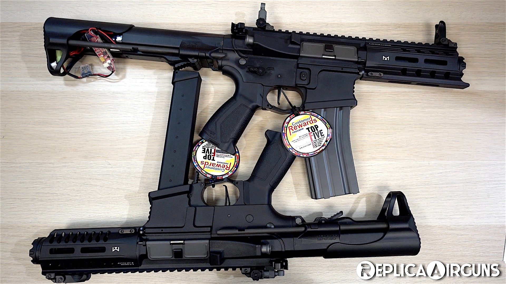 G&G ARP 556 & 9 AEG Airsoft CQB Table Top Review