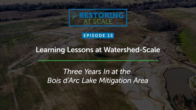 Restoring at Scale: Episode 15 - Learning Lessons at Watershed-Scale