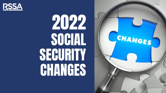 2022: Social Security Changes