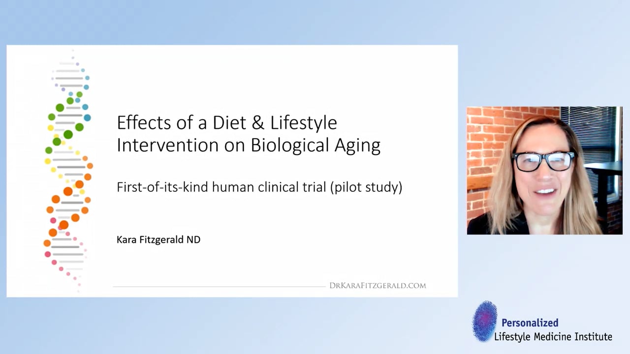 Effects of a Diet & Lifestyle Intervention on Biological Aging
