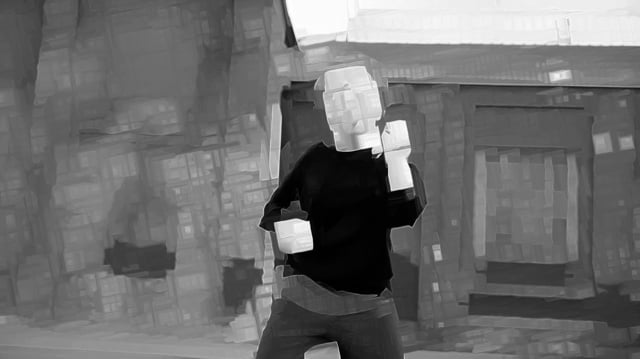 Blockhead BW