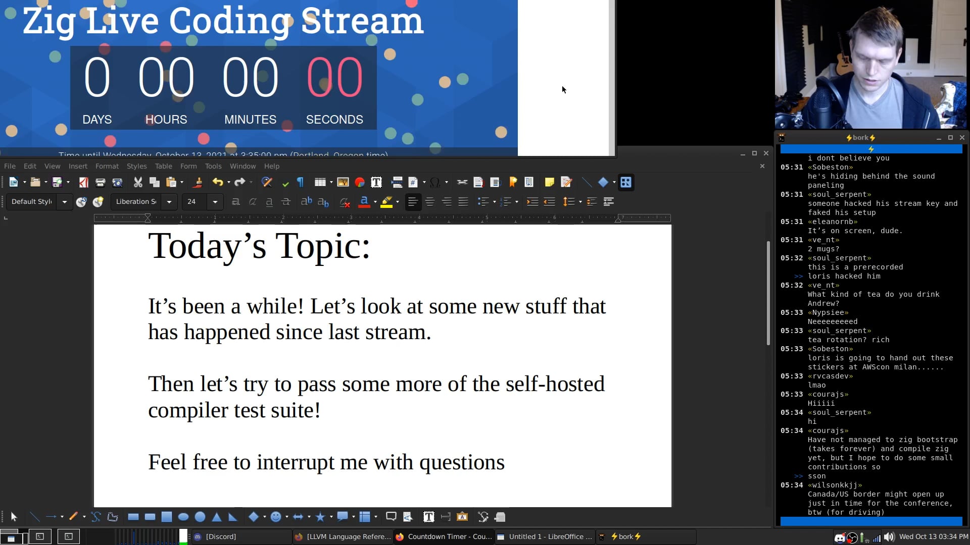 Zig ⚡ Self-Hosted Compiler ⚡ Let's get more of the test suite passing ...