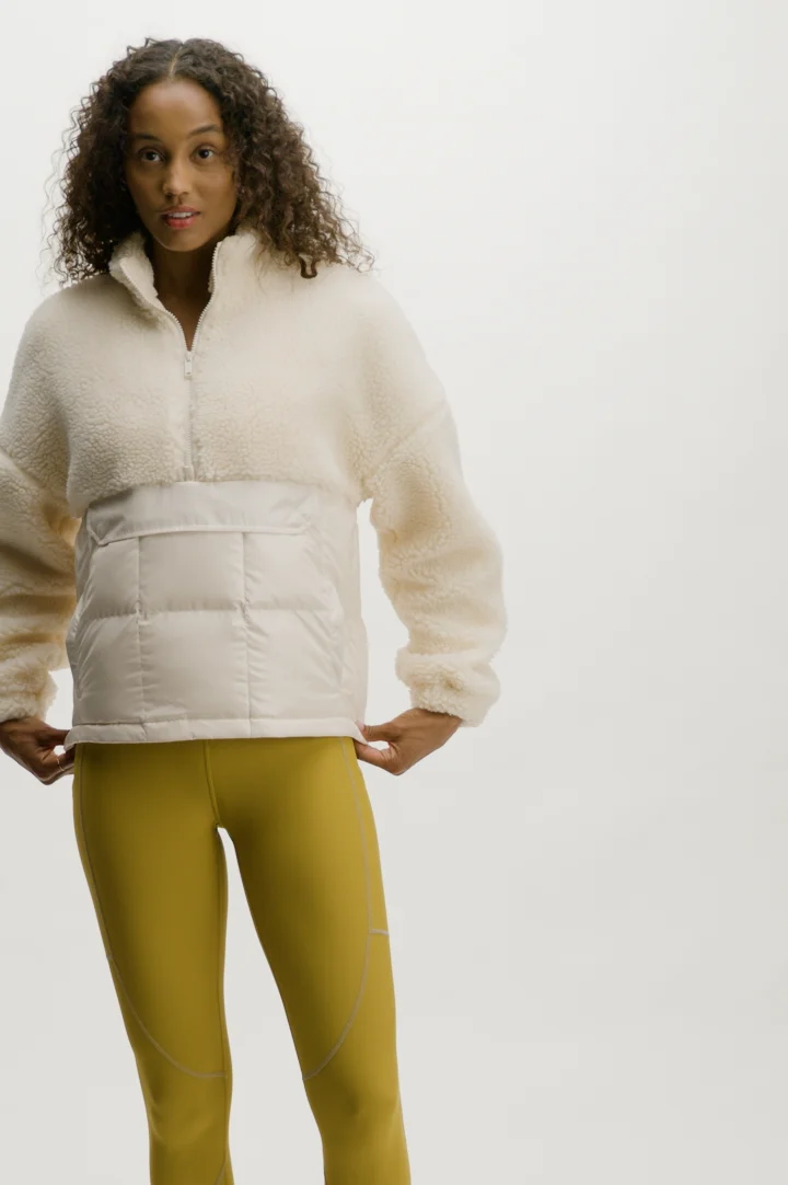 Nelly Mixed Media Half Zip - Fabletics