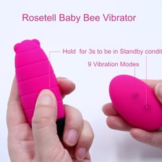 Rosetell Baby Bee Vibrator video