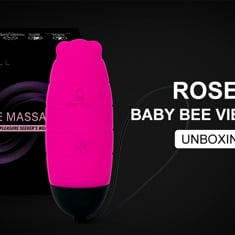 Rosetell Baby Bee Vibrator video