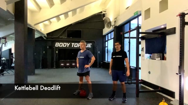 Kettlebell Deadlift