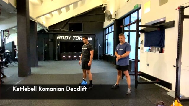 Kettlebell Romanian Deadlift