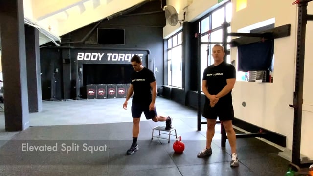 Step-Ups Exercise Demonstration