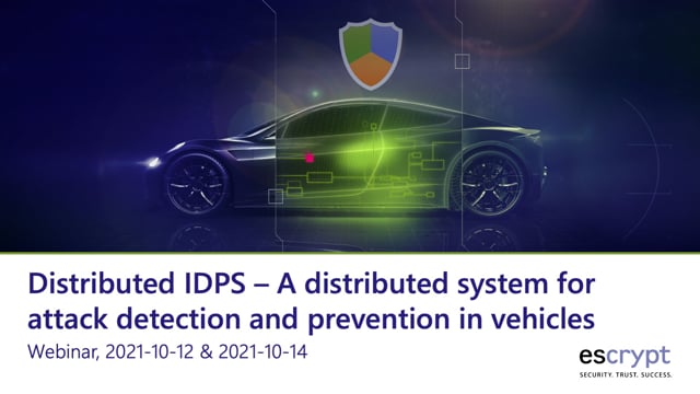 IDPS: a distributed system for cyber-attack detection and prevention in vehicles