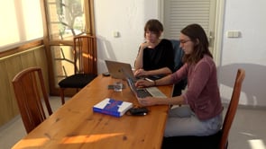 Primers dies de treball del projecte Maresia, guanyador de la beca de tardor