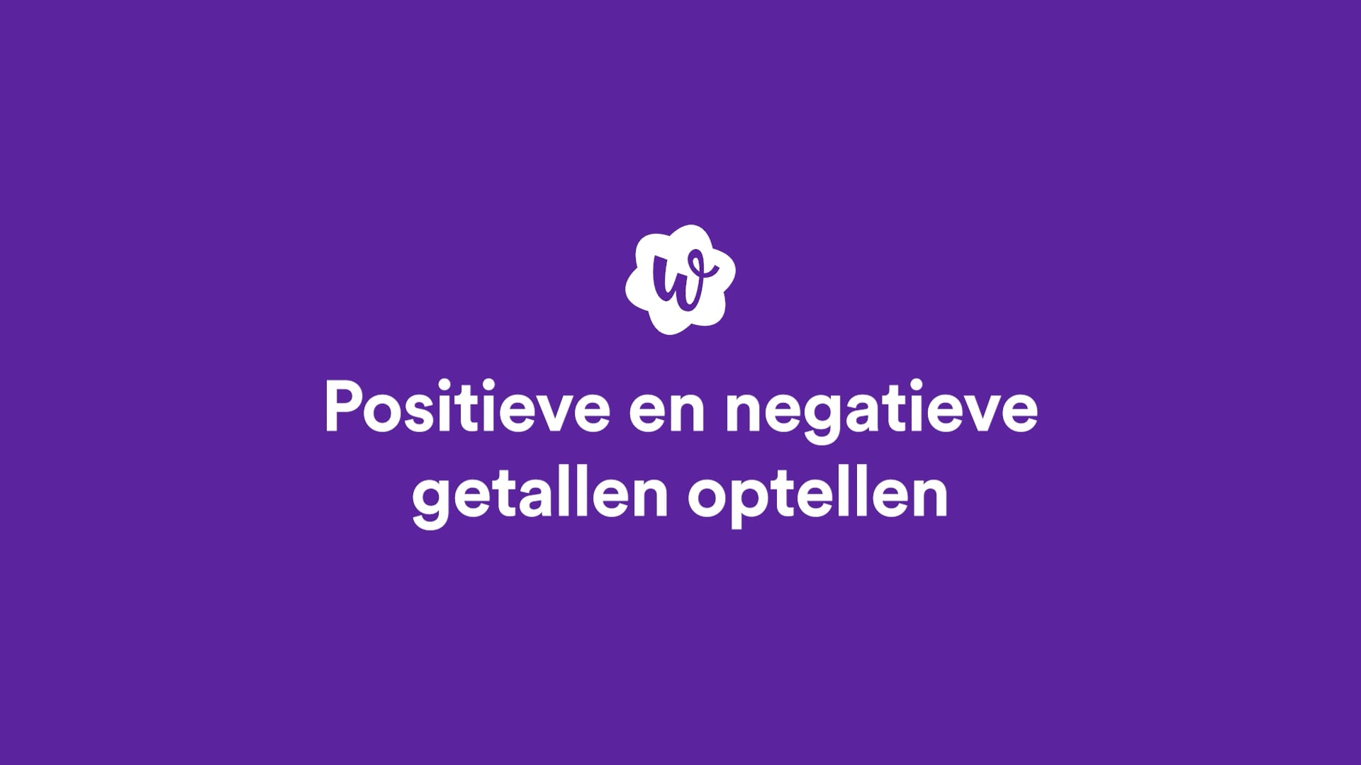 Positieve En Negatieve Getallen Optellen | StudyGo