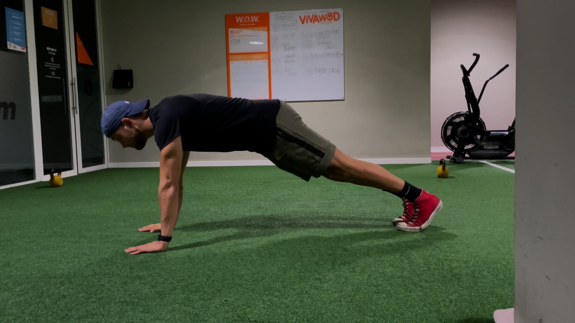 Half Burpee on Vimeo