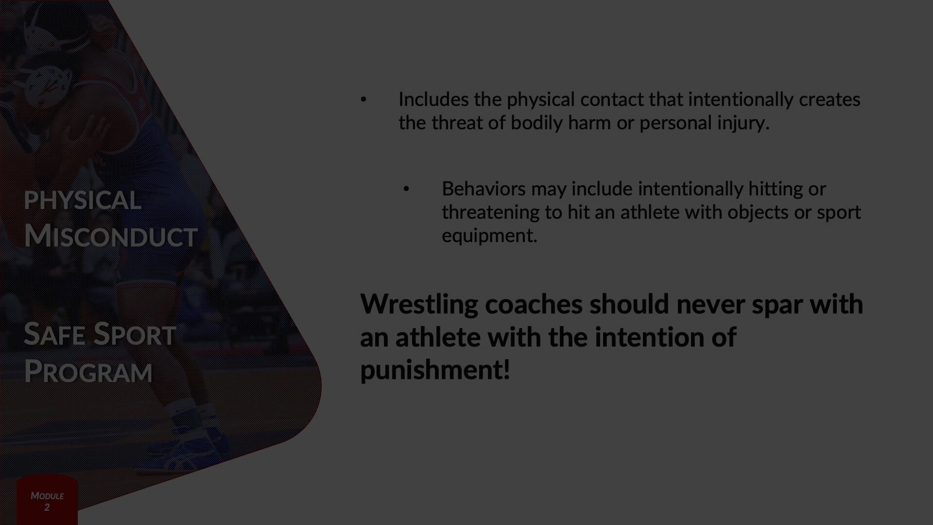 Module 2 - Physical Misconduct.mp4