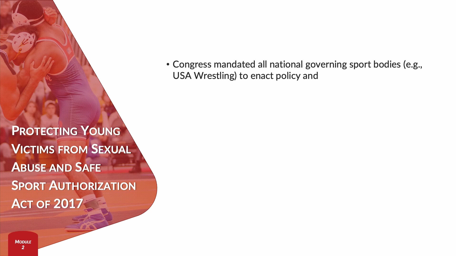 Module 2 - Safe Sport Authorization Act of 2017.mp4