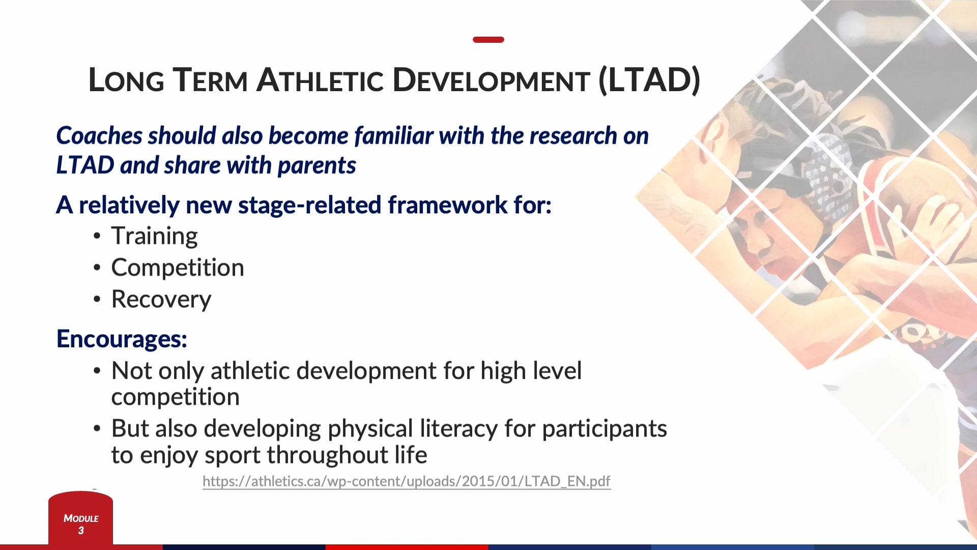 Module 3 - Long Term Athletic Development.mp4