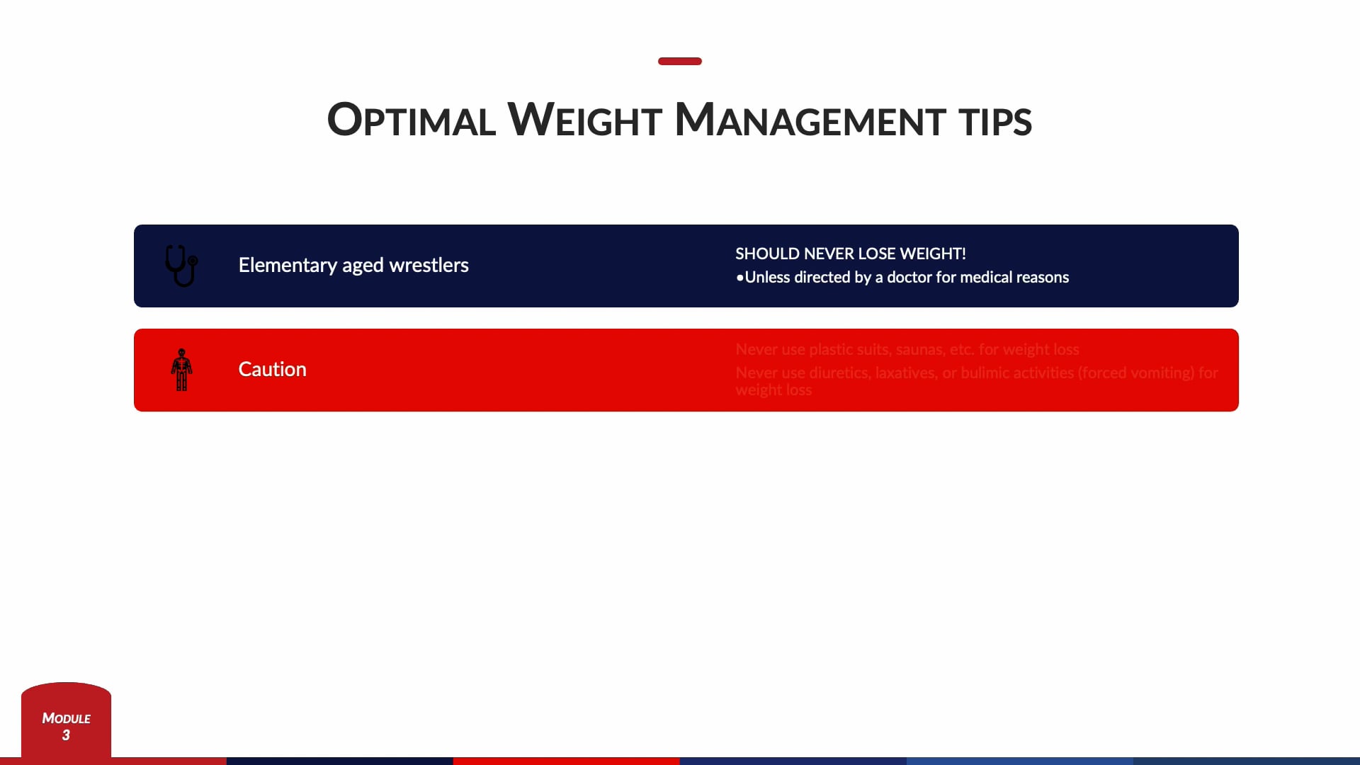 Module 3 - Optimal Weight Management Tips.mp4