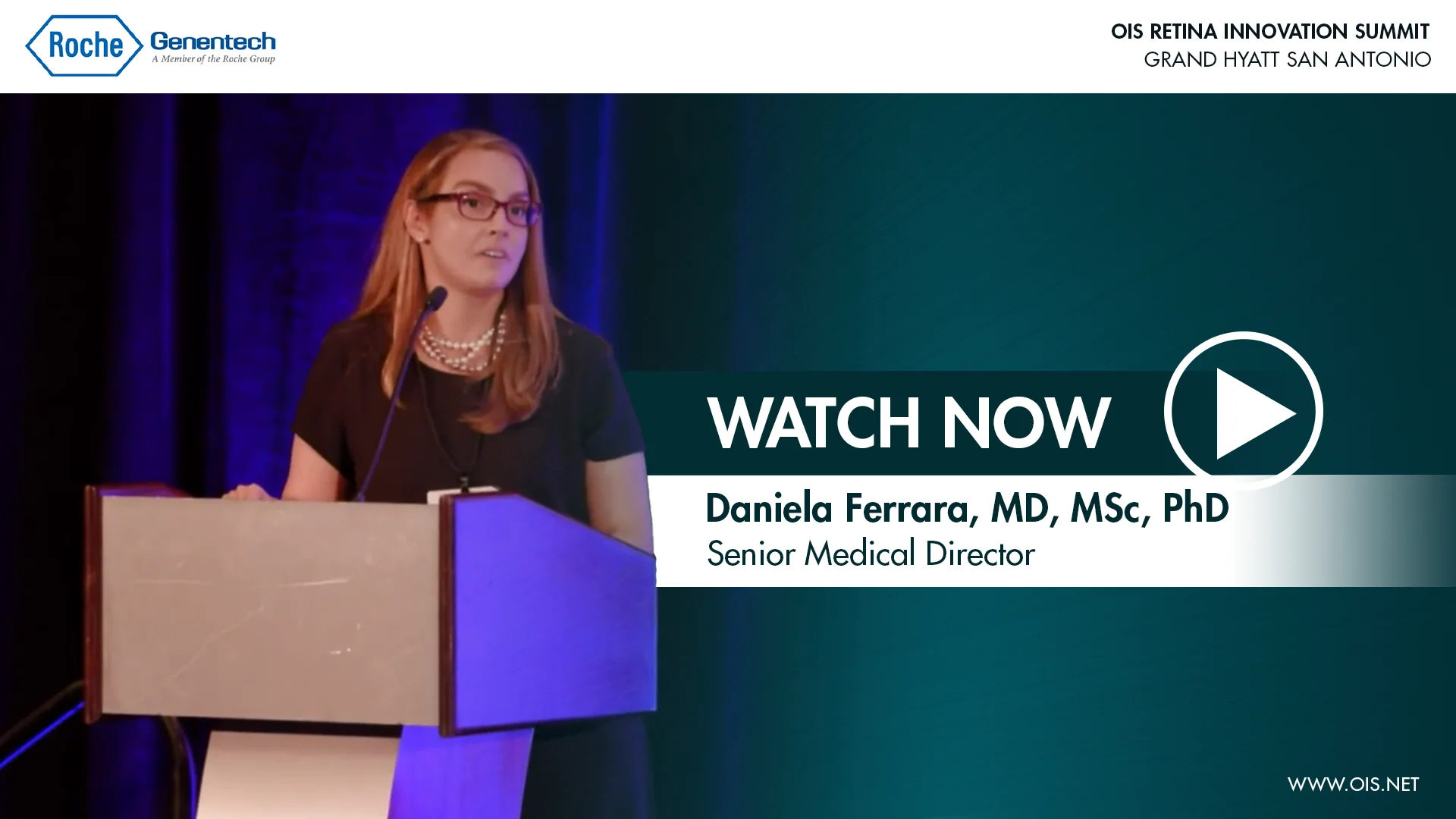 Genentech/Roche | Daniela Ferrara, MD, MSc, PhD - Senior Medical Director