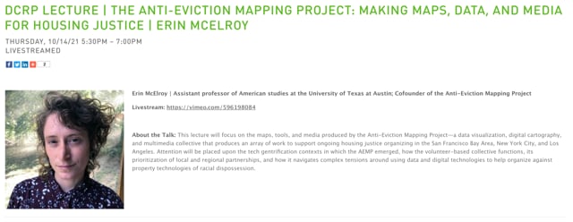 Counterpoints: Anti-Eviction Mapping Project