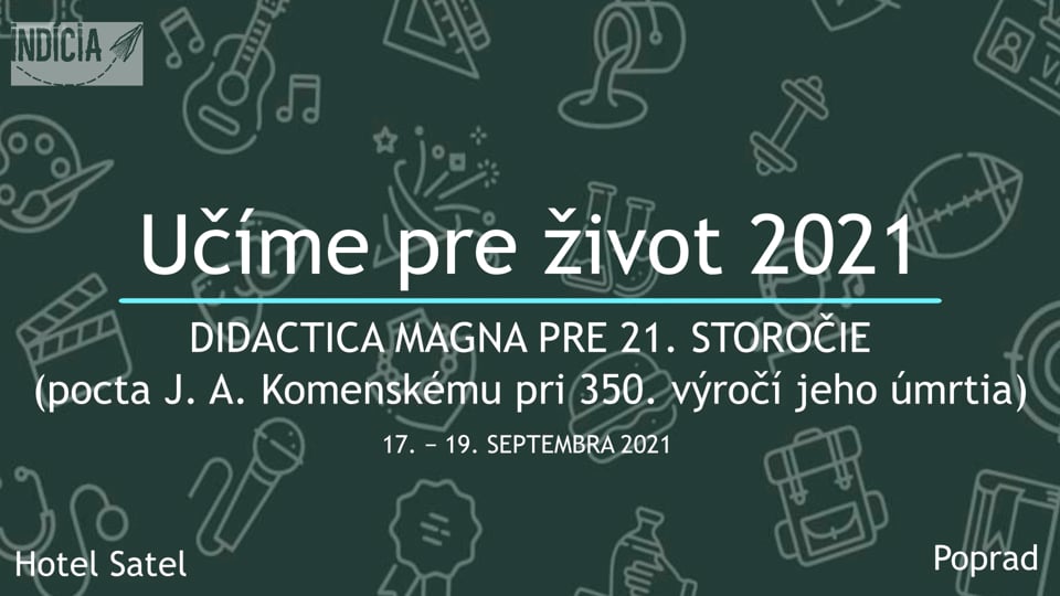 Peter Halák: Ukončenie - záver konferencie Učíme pre život 2021