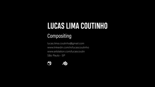Lucas L. Coutinho Compositing Showreel 2021