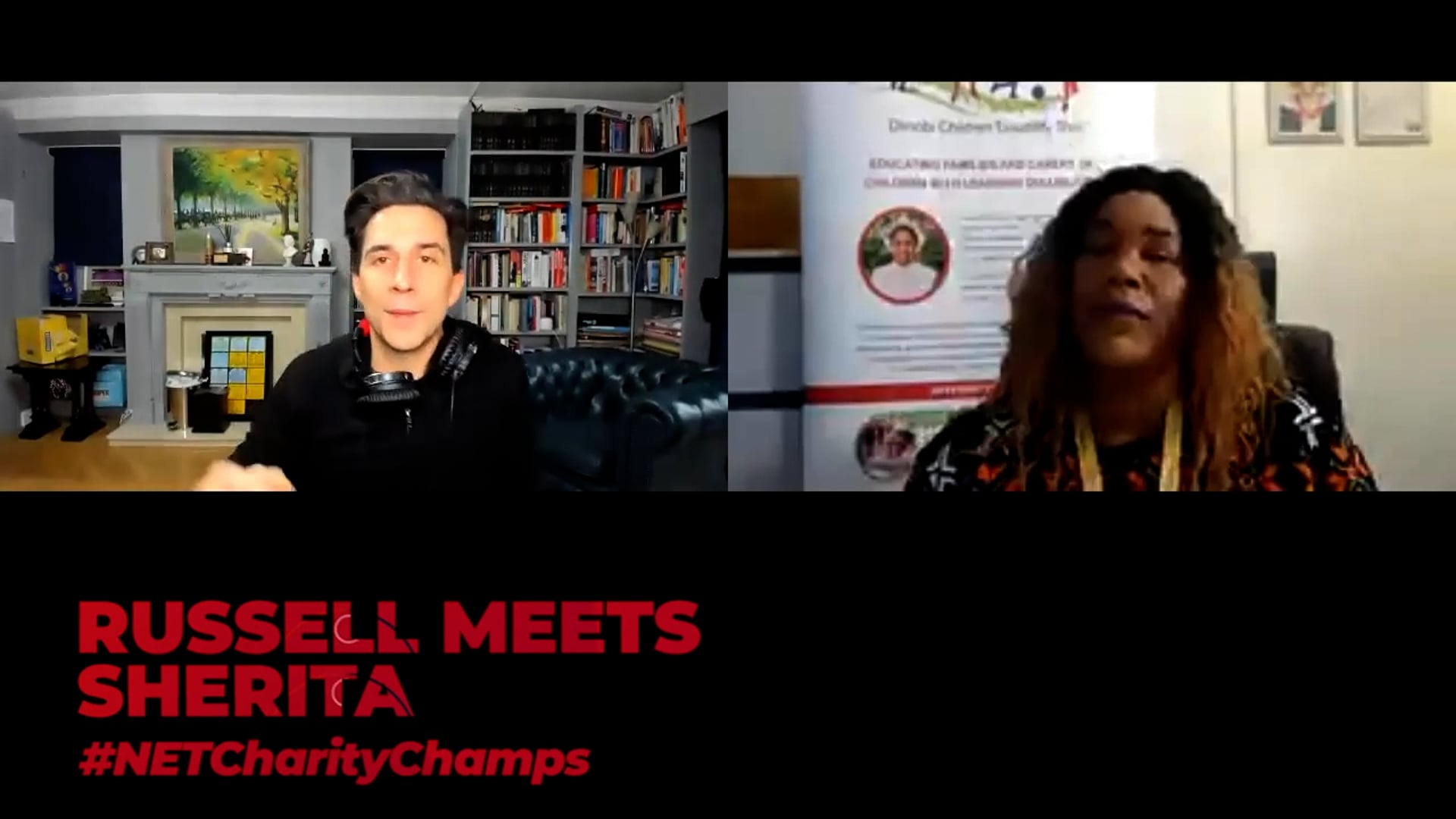 NET Charity Champs: Russell meets Sherita
