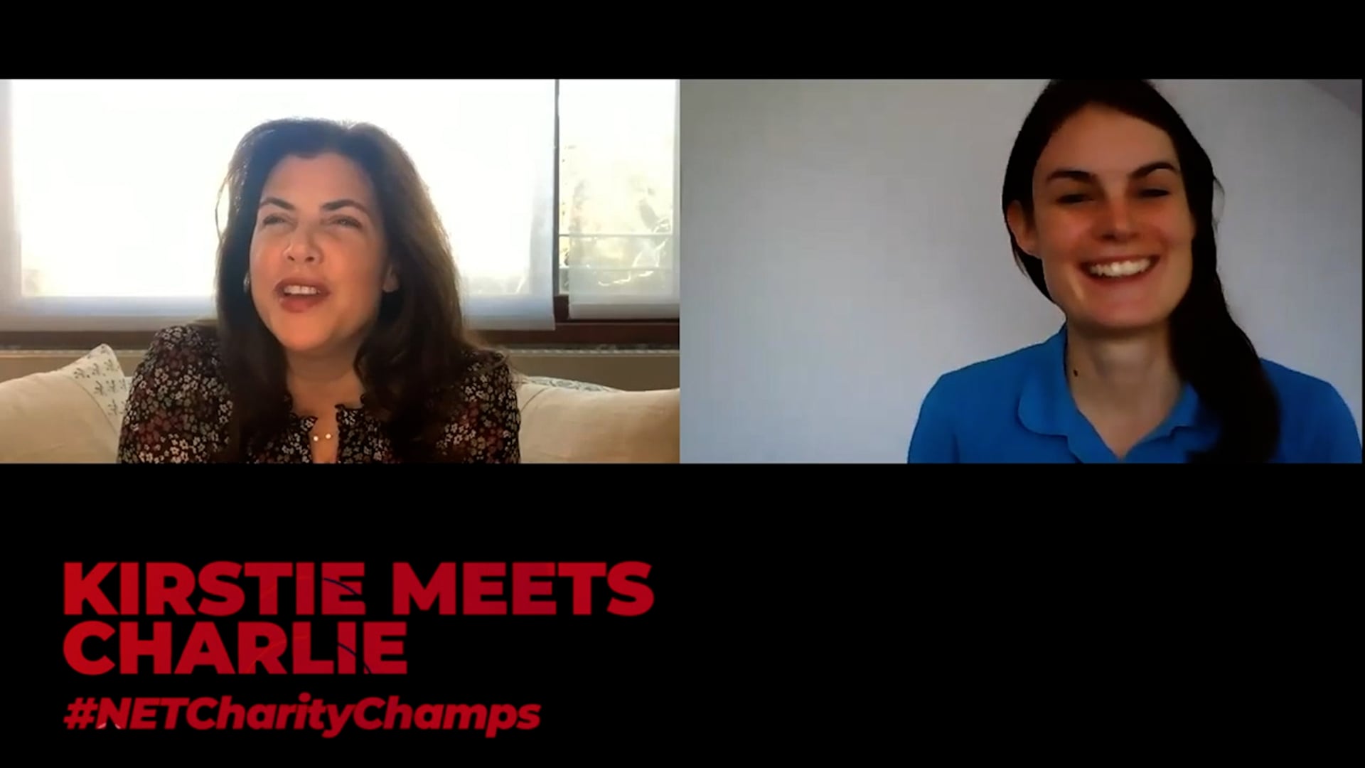 NET Charity Champs: Kirstie meets Charlie