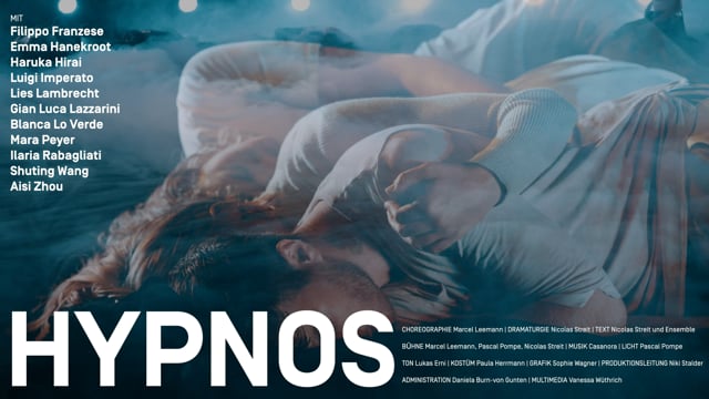 Trailer — HYPNOS Eine Sprungbrett-Tanz-Produktion von Marcel Leemann und Nicolas Streit