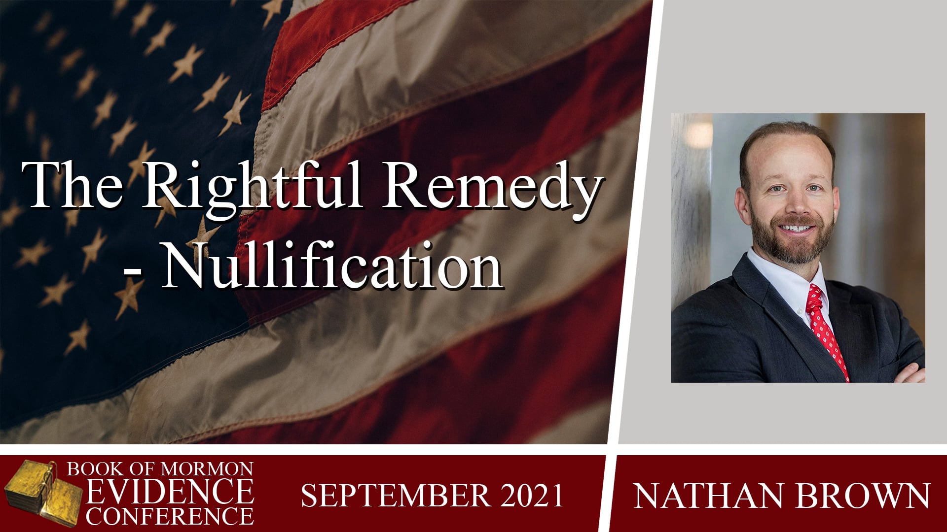 Nathan Brown – The Rightful Remedy – Nullification