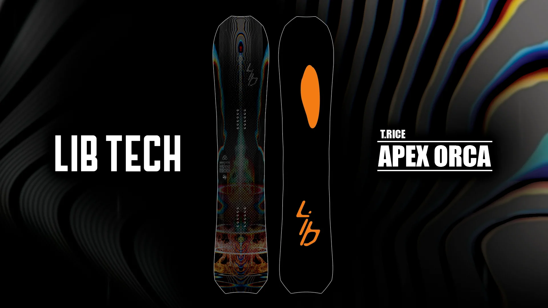 スノーボード 板 LIBTECH リブテック T.RICE ORCA SPLIT 22-23