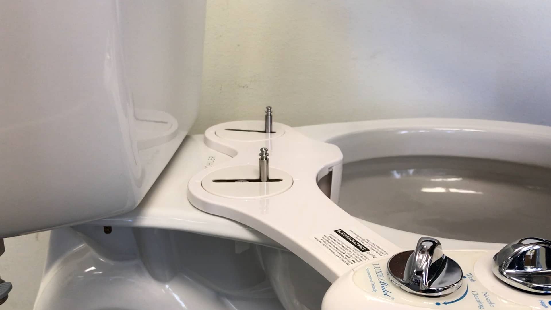How to uninstall your toilet seat and bidet on Vimeo