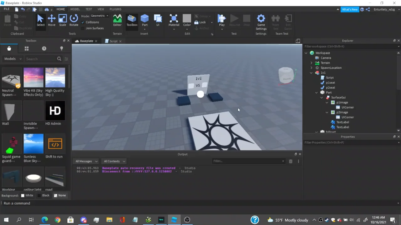 example on Vimeo