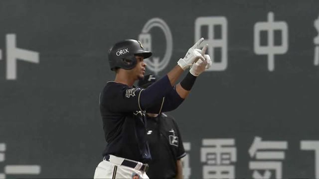 【8回表】バファローズ・モヤ 同点タイムリーヒットを放つ!! 2021年10月16日 北海道日本ハムファイターズ 対 オリックス・バファローズ