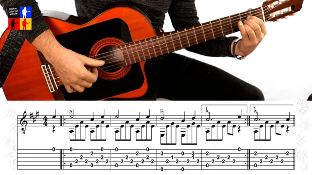 Ihr Kinderlein kommet Arrangement A-Dur