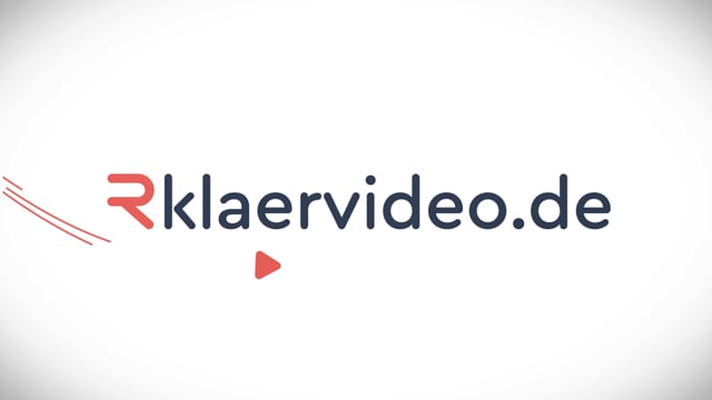 Demoaufnahme &quot;Erklärvideo&quot;