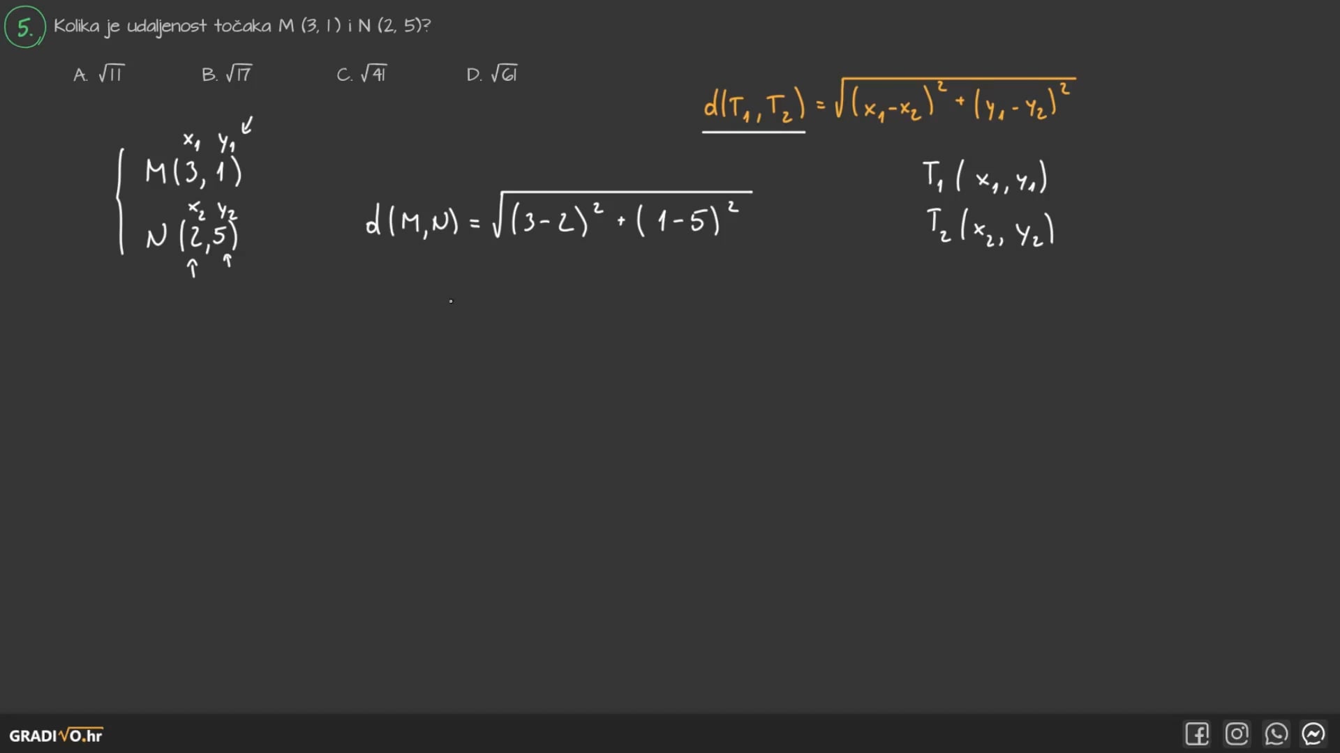 Matematika B - 2020. jesen, 5.