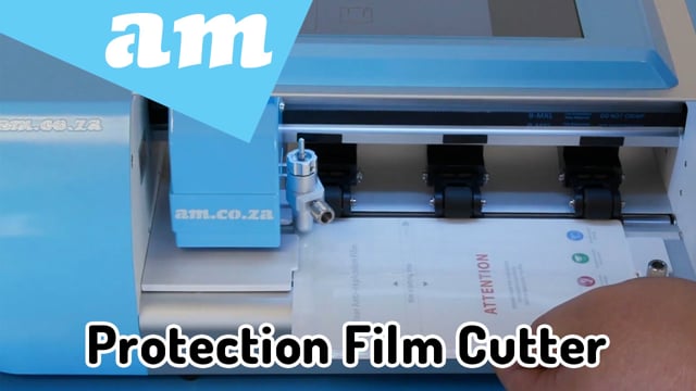 Screen Protection Film Cutter, Introduce V-Auto Automatic Film Cutting Plotter from AM.CO.ZA