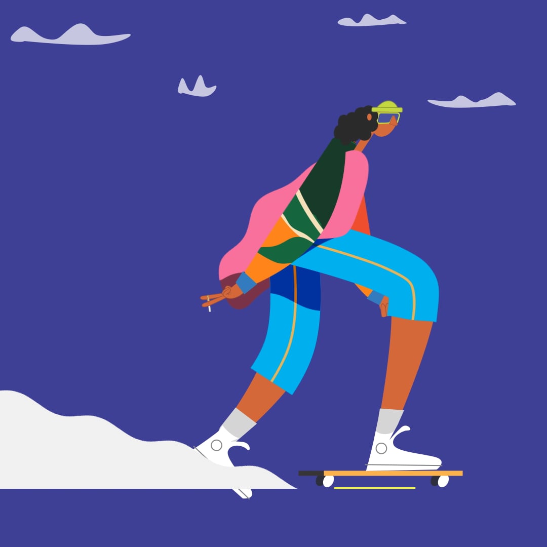 Skateboarder Animation