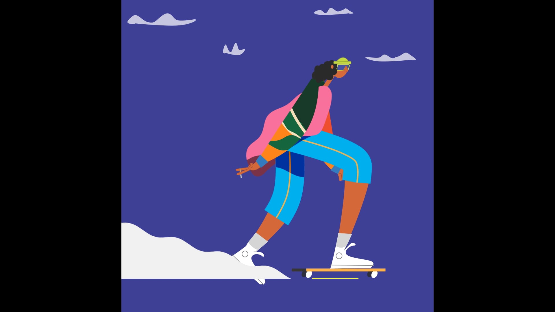 Skateboarder Animation