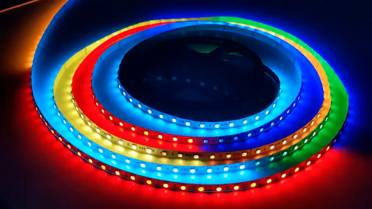 マジックLEDテープ 5050 60LEDs/20ICs RGB W1シリーズ｜ジェイダブル