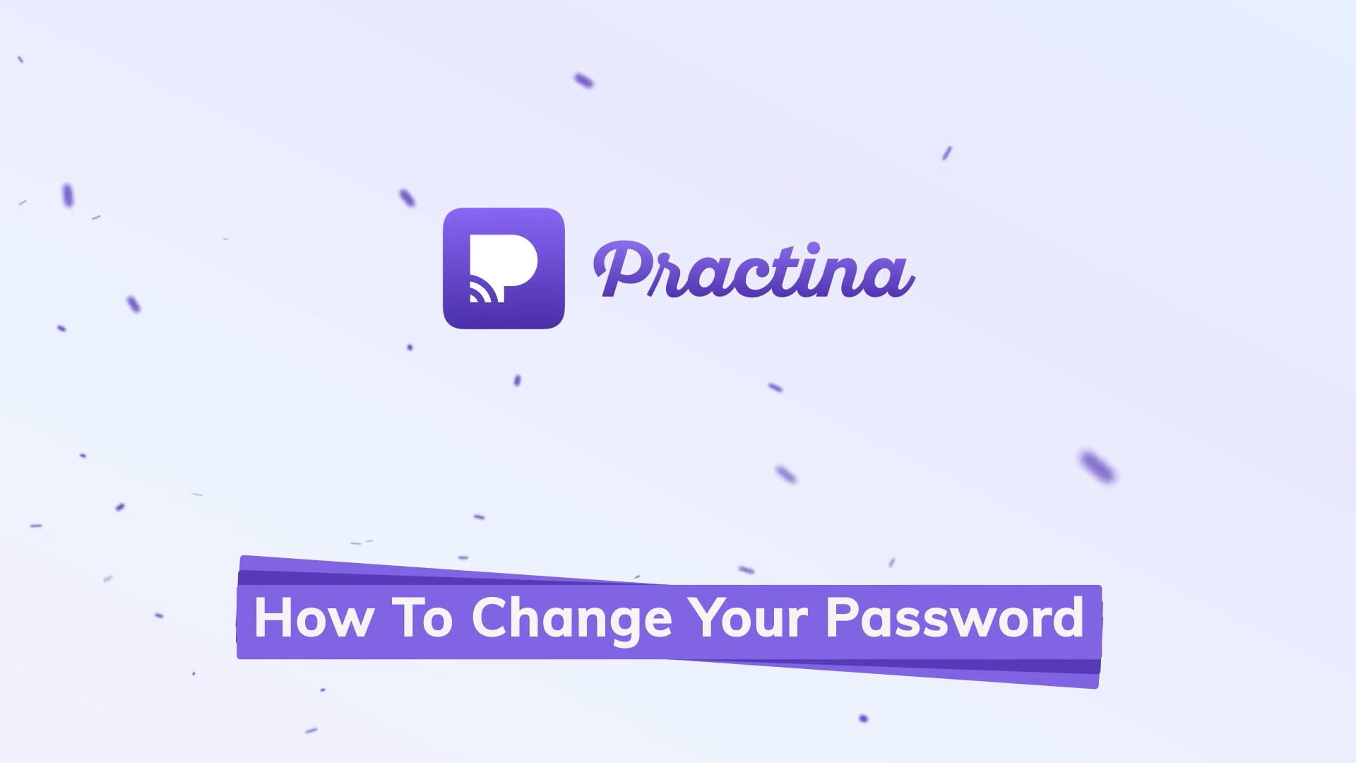 How to change the password of your account?