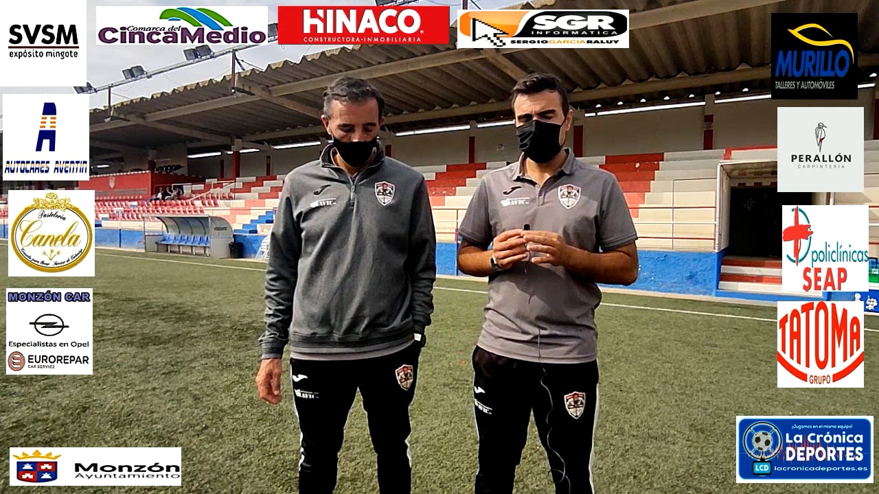 DANI FUMANAL / ALEXIS BURGOS Ciudad de Monzón 1-1 Fuensport / J 4 / 1ª Territorial Aragonesa