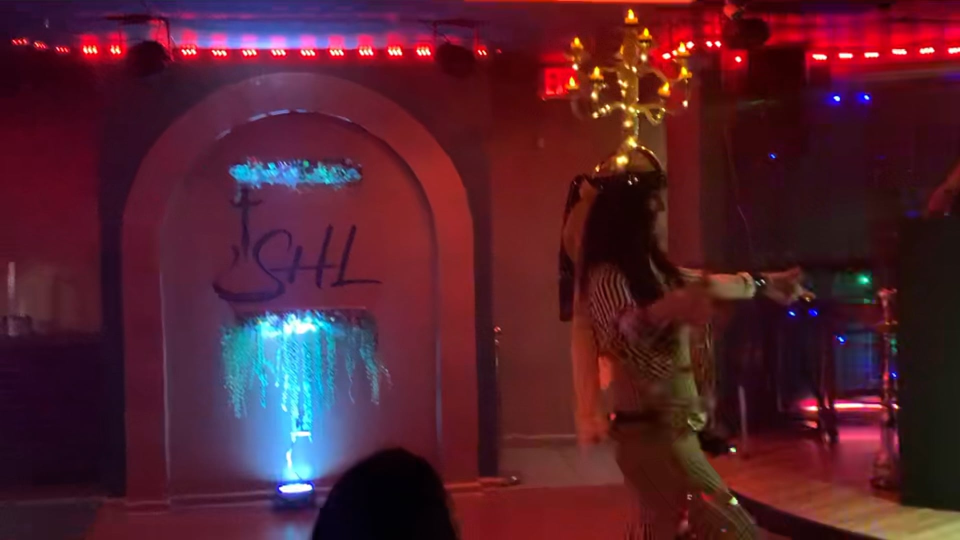 Emily Marie Shamadan performance at Sahara Hookah Lounge Cincinnati Ohio